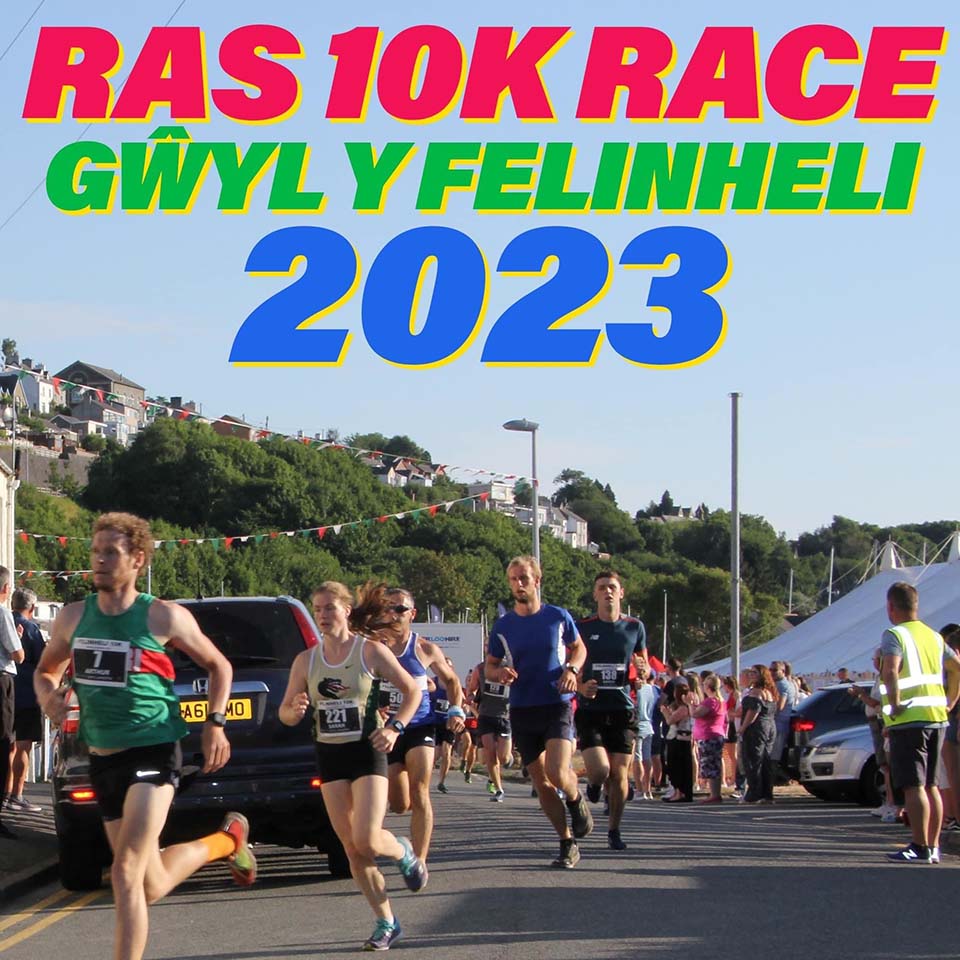 Poster Ras 10k Gwyl Y Felinheli 2023