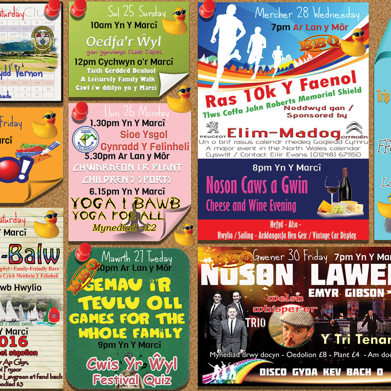 Gŵyl y Felinheli Festival 2017 Programme